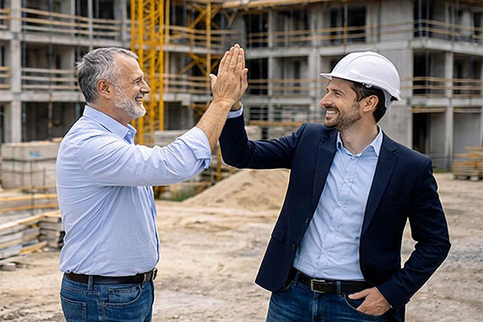 Vertrauen durch Projektpraxis: echte Referenzen, echte Menschen, echte Zufriedenheit. Unsere Projekte stehen für Verlässlichkeit, Qualität und das gute Gefühl, die richtige Entscheidung getroffen zu haben.